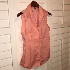 Jones New York signature shimmer sleeveless blouse